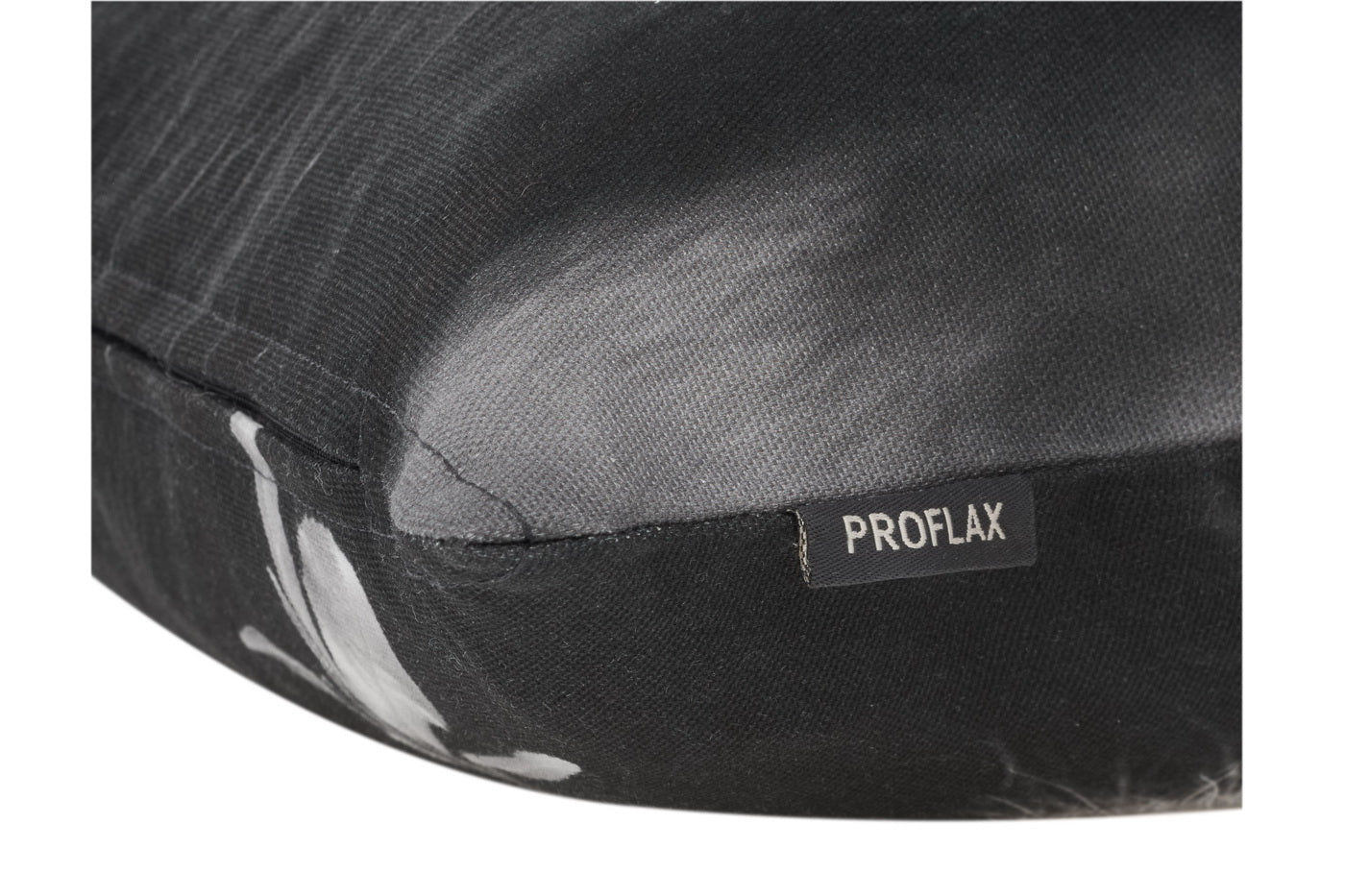 Cheeta, Digitaldruck, Schimpanse, strukturierte Baumwolle, Kissen, schwarz/weiß