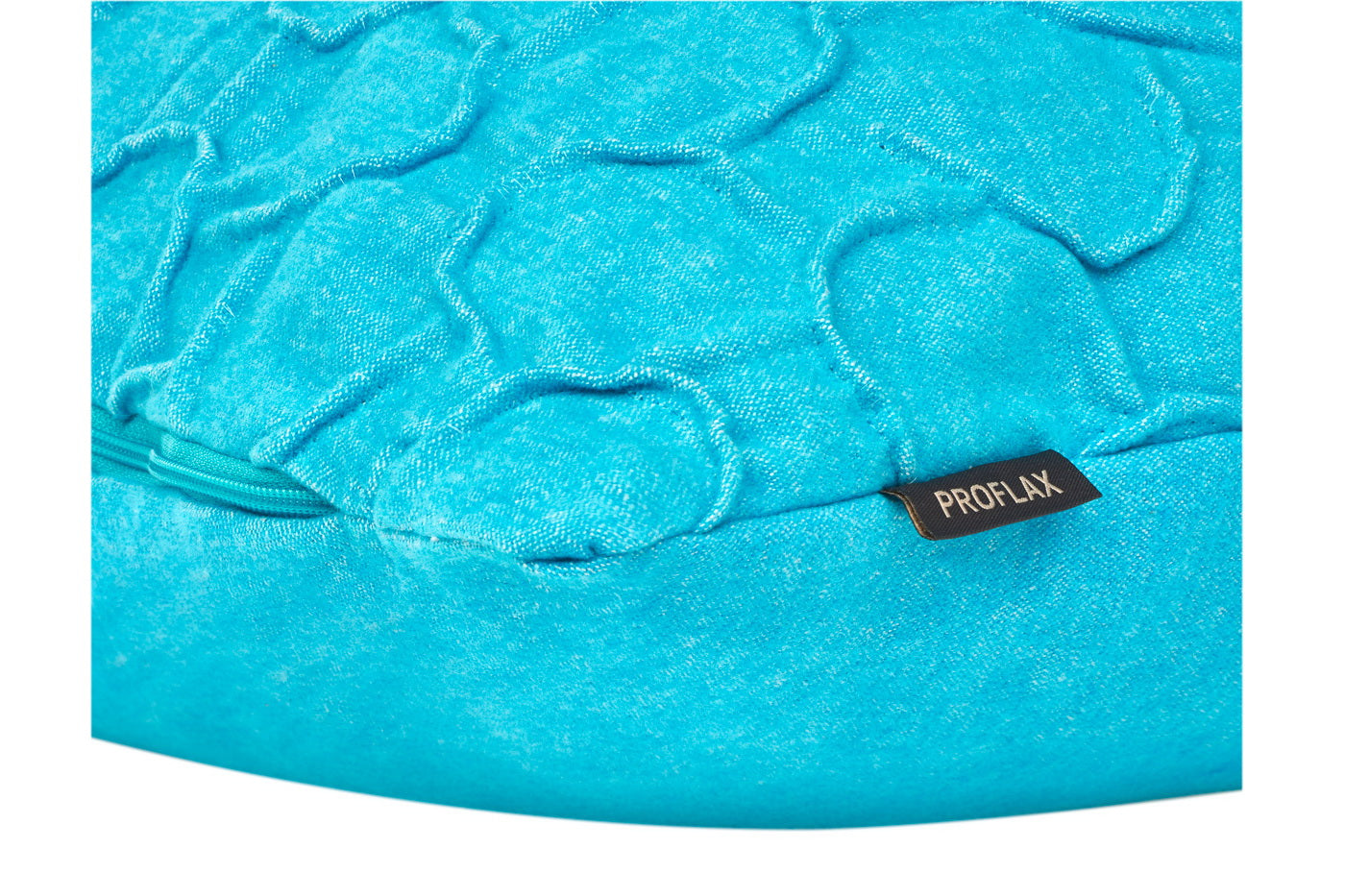 Connect, 3-Design grafisches Muster, brushed Effekt, Kissen, Rückseite uni, türkis 40x40cm, türkis