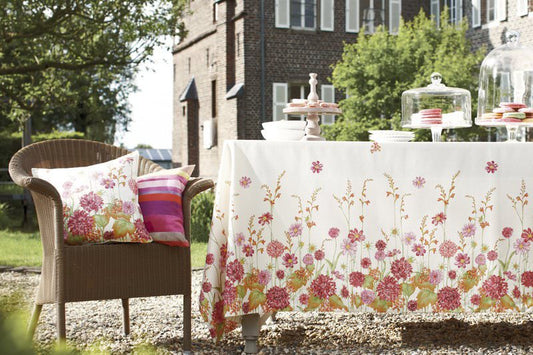 Bloomfield, Druck mit Herbstblumen, Tischset, 35x50cm