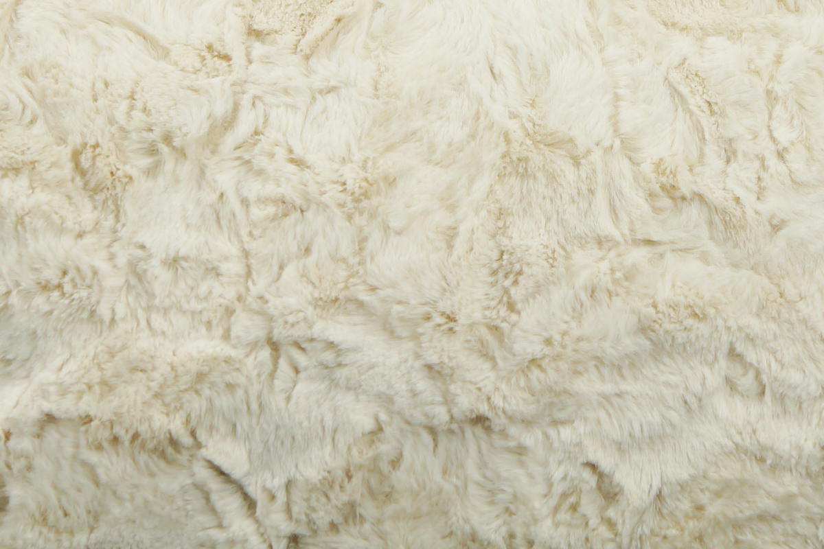 Isis, kuschelig weiches Fellimmitat, Kissen, beige