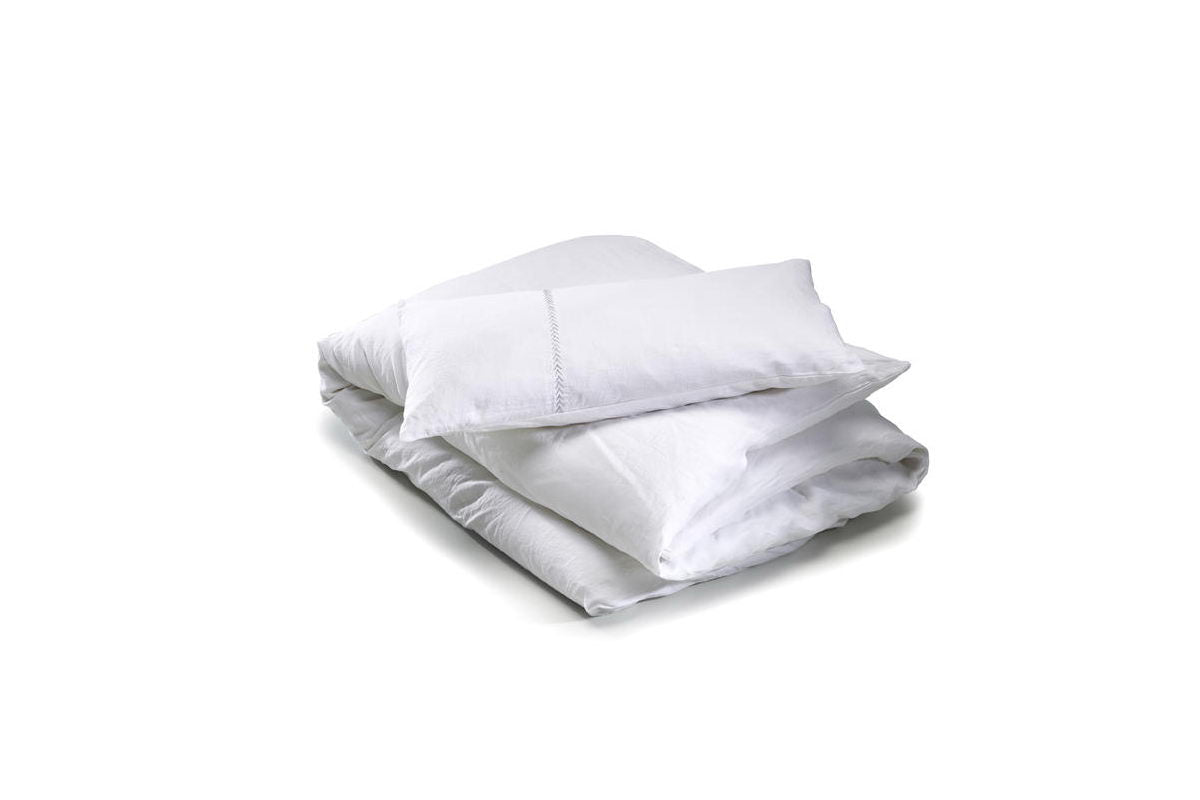 Heritage, pure Leinenbettwäsche in 4 Farben in unterschiedlichen Größen, white (weiß)