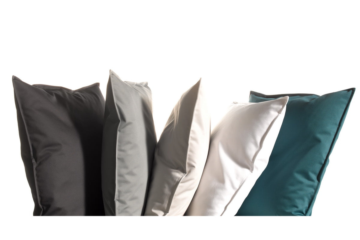 Cento, Kissen, hochwertiger Uni-Satin, in vielen Farben und Größen