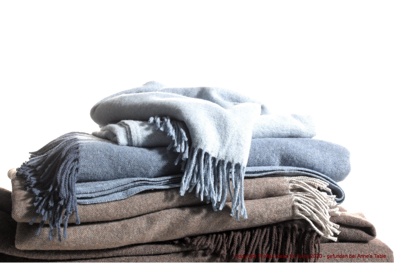 Cloud, Plaid mit Fransen 140x200cm, Basic Essentials, Wool-Blend-Plaid mit angenehm softem Griff, viele Farben zur Auswahl