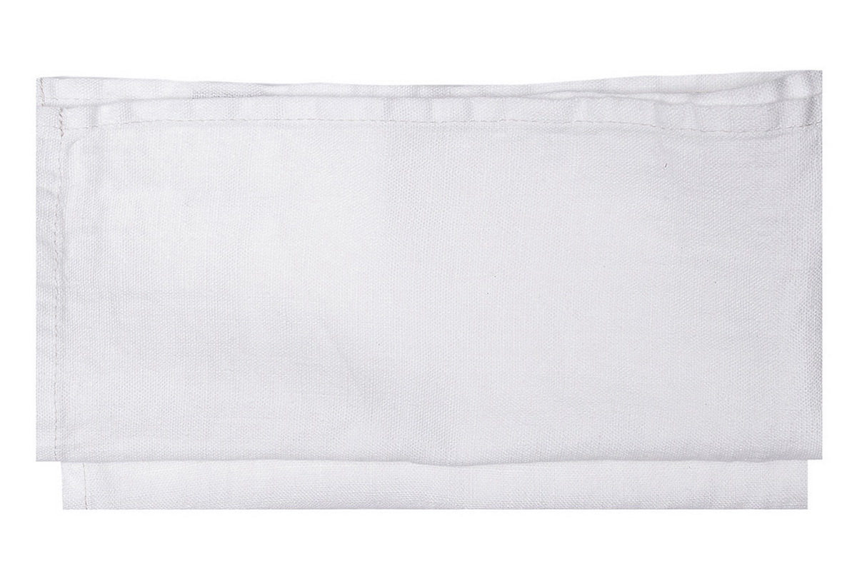 Sunshine, vorgewaschenes Leinen im 4er Set, Serviette, weiß (white)