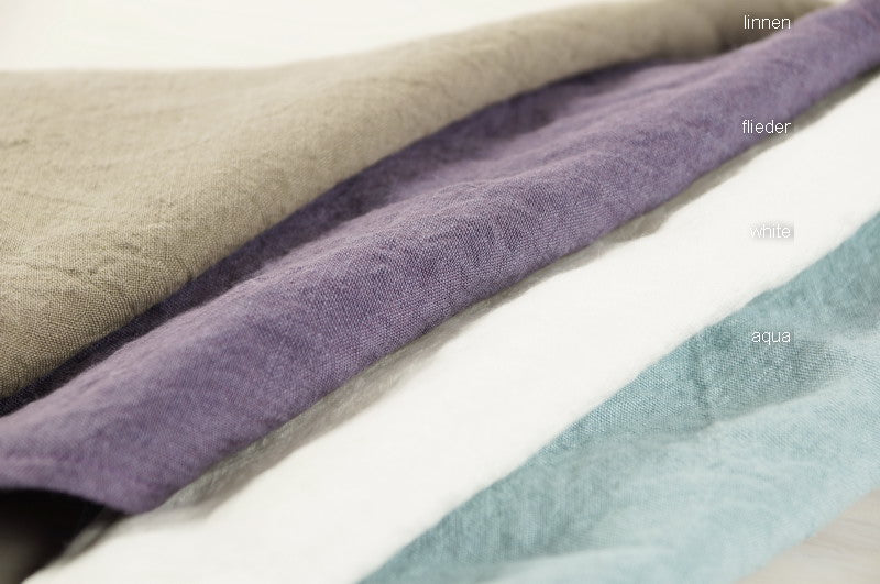 Svenja, Bettwäsche, hochwertiges Uni-Leinen, soft vorgewaschen, in vielen schönen Farben